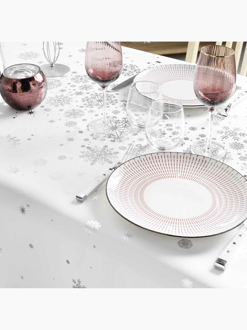 Nappes polyester constellation douceur d'intérieur Blanc - Kiabi