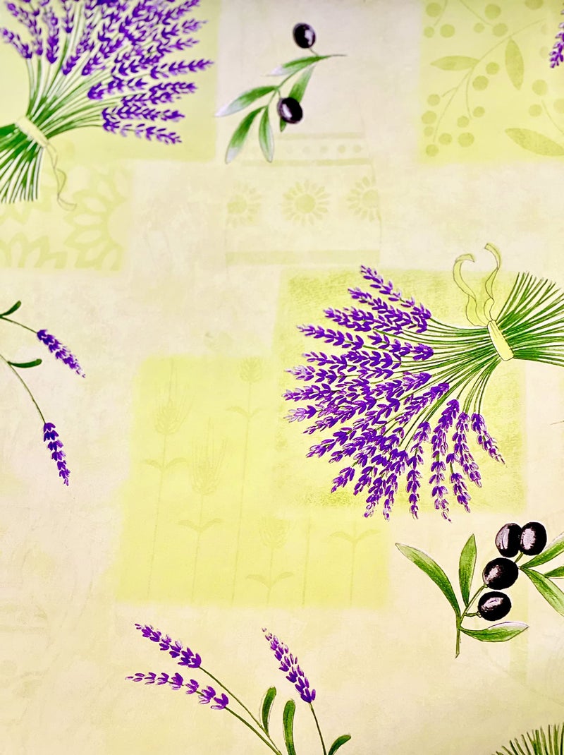 Nappes Toile Cirée PVC Provençale PROMO LINGE Vert - Kiabi