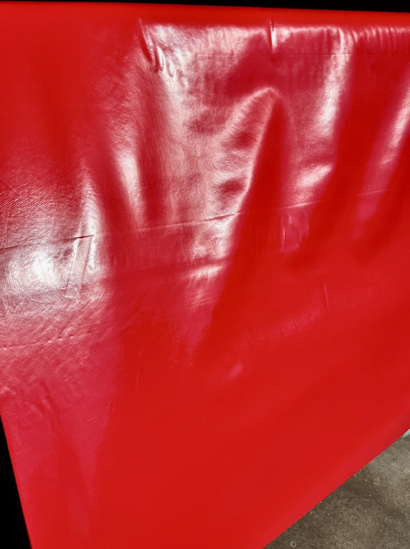Nappes toile cirée pvc unie promo linge Rouge - Kiabi
