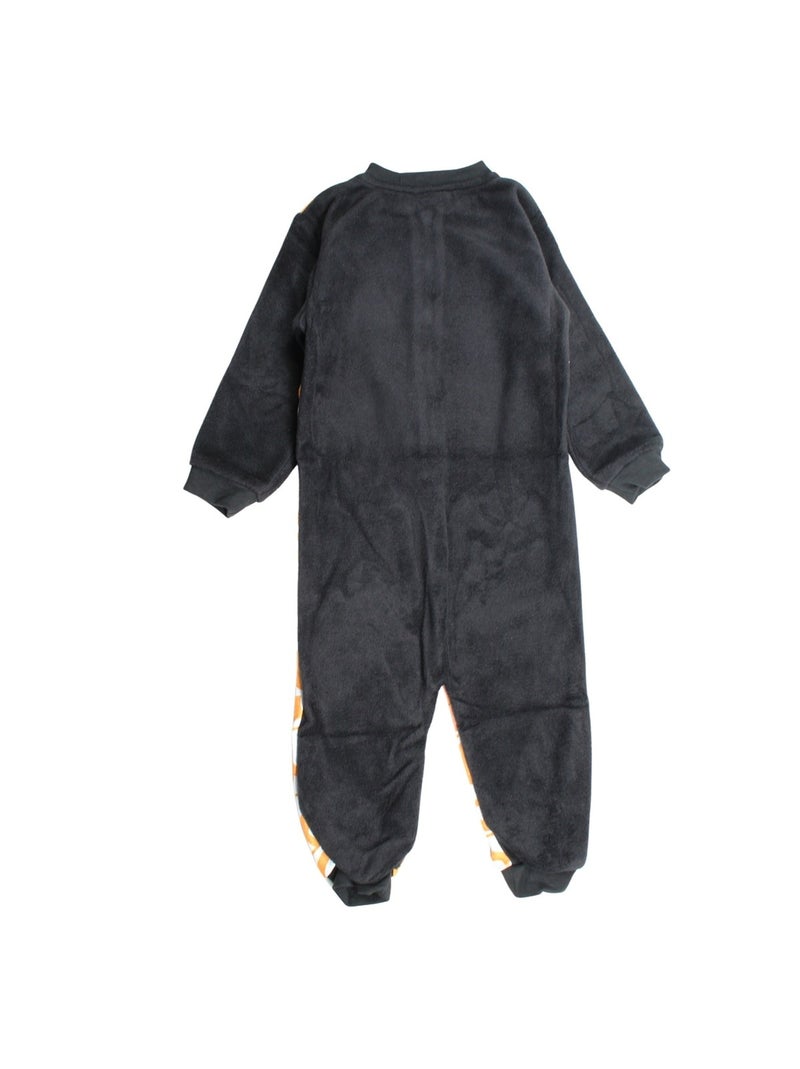 Naruto - Combinaison polaire enfant imprimée Noir - Kiabi
