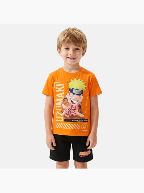Naruto - Ensemble t-shirt et short garçon imprimé - Kiabi
