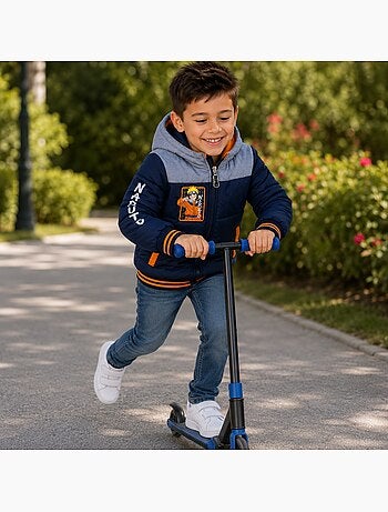 Naruto - Gewatteerde jas jongen bedrukt