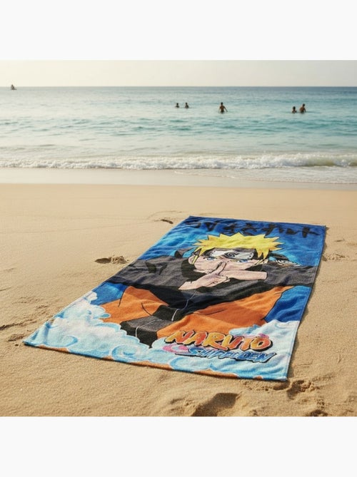 Naruto - Handdoek kind bedrukt - Kiabi