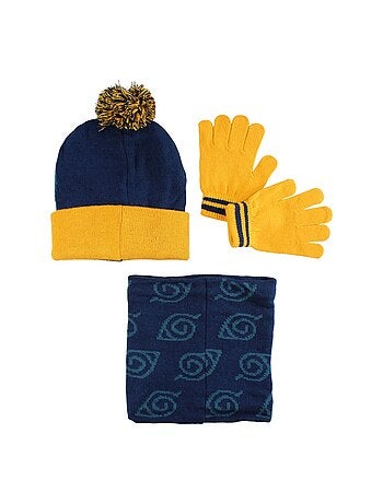 Naruto - Set muts handschoenen sjaal jongen