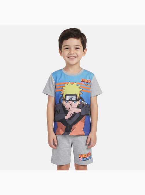 Naruto - Set T-shirt en short kind bedrukt - Kiabi