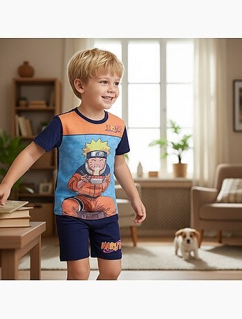 Naruto - Set T-shirt en short kind bedrukt