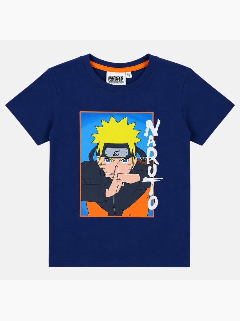 Naruto - T-shirt enfant imprimé Bleu marine - Kiabi