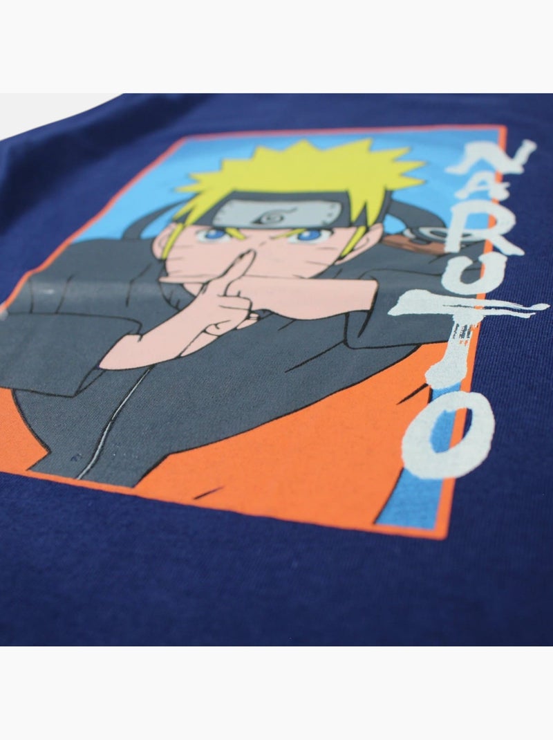 Naruto - T-shirt enfant imprimé Bleu marine - Kiabi