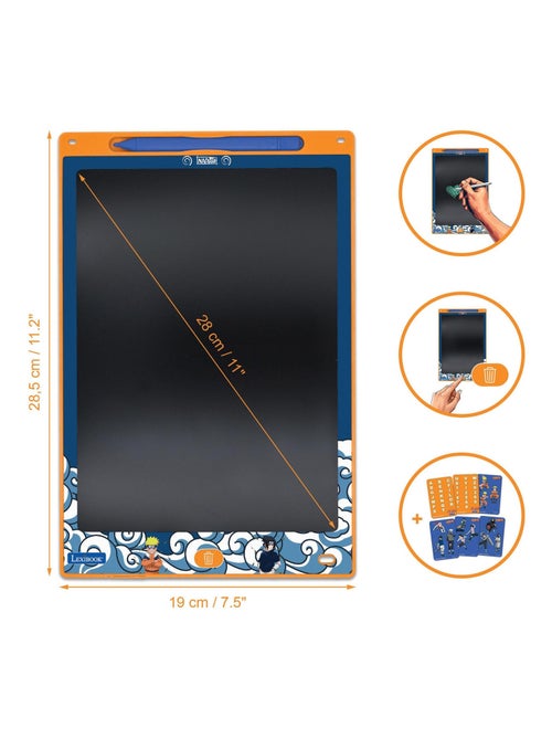Naruto 11’’ meerkleurige leer- en teken-e-ink-tablet met sjablonen - Kiabi Naruto 11’’ meerkleurige leer- en teken-e-ink-tablet met sjablonen - Kiabi