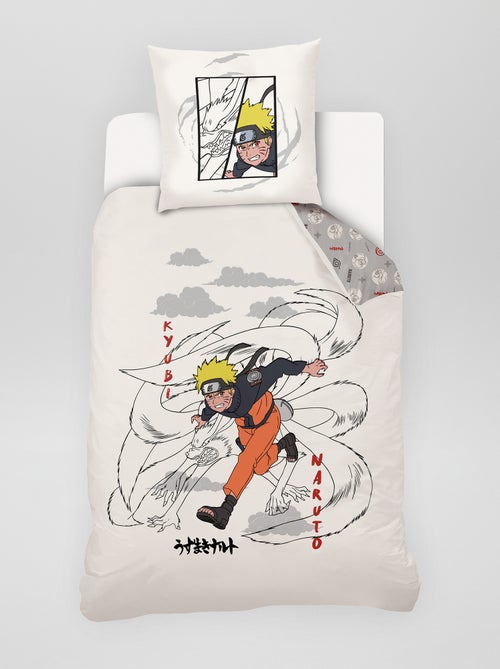 Naruto-dekbedset - 1-persoonsbed - - Kiabi