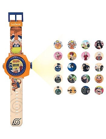 Naruto digitaal projectiehorloge met 20 beelden om te projecteren