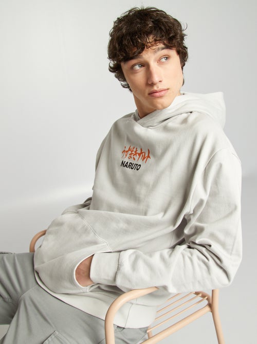 'Naruto'-hoodie van geruwde joggingstof - Kiabi