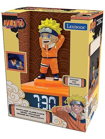 Naruto nachtlampje wekker met geluiden