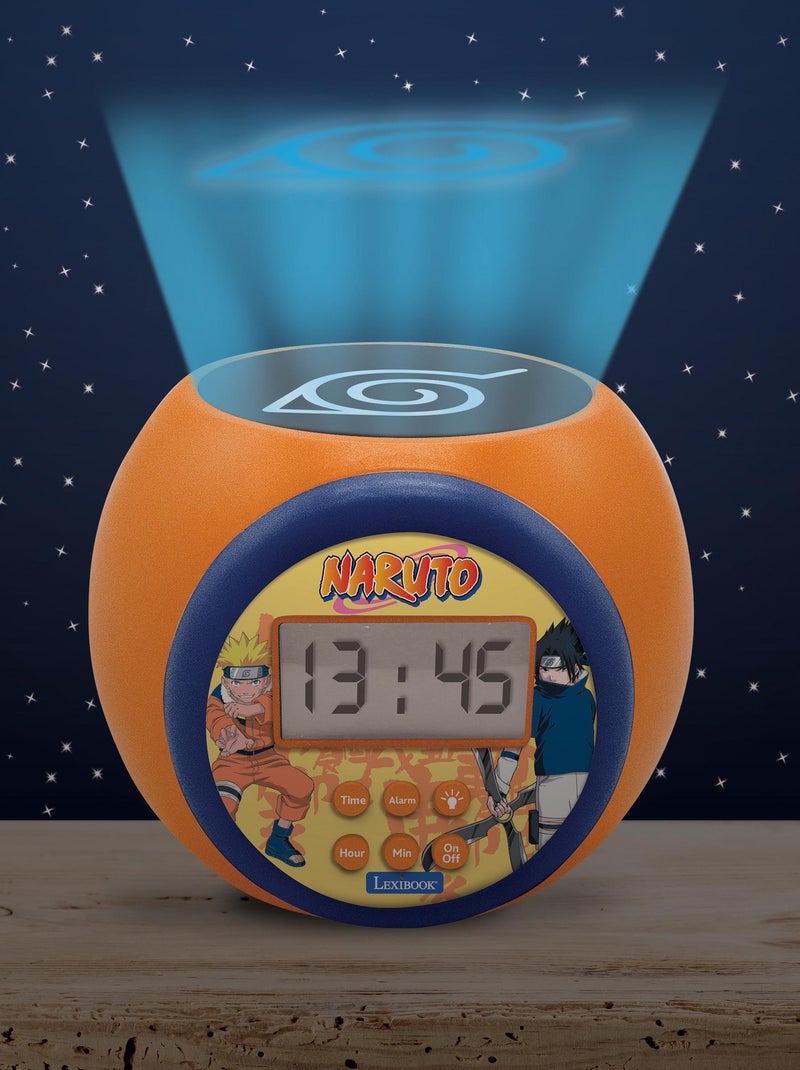 Naruto projector wekker met timer Oranje - Kiabi