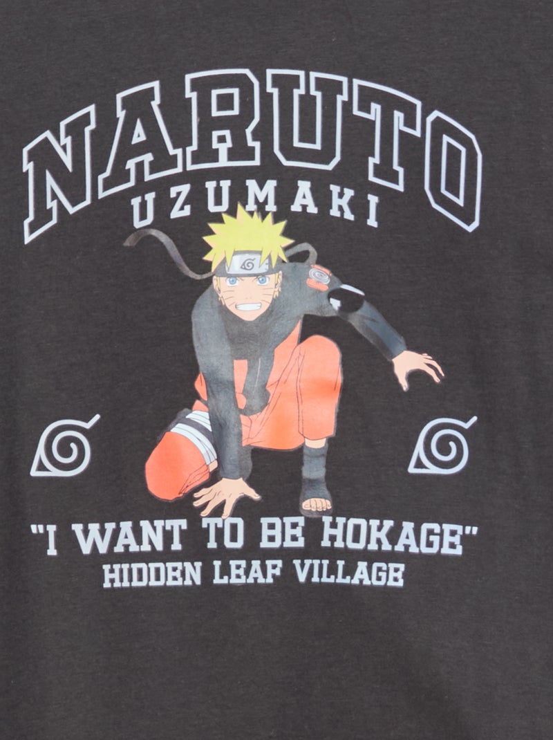 Naruto pyjamaset broek + T-shirt - 2-delig Zwart - Kiabi