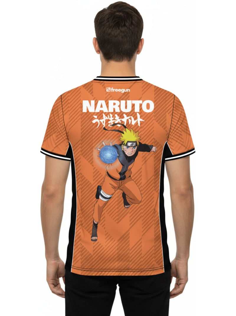 Naruto shippuden naruto heren t-shirt van polyester Oranje - Kiabi