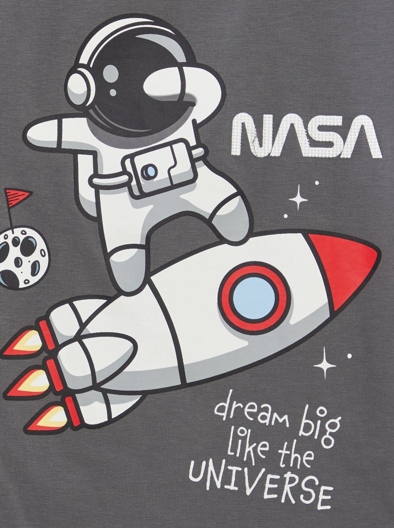 'NASA'-T-shirt - 'Name it' GRIJS - Kiabi