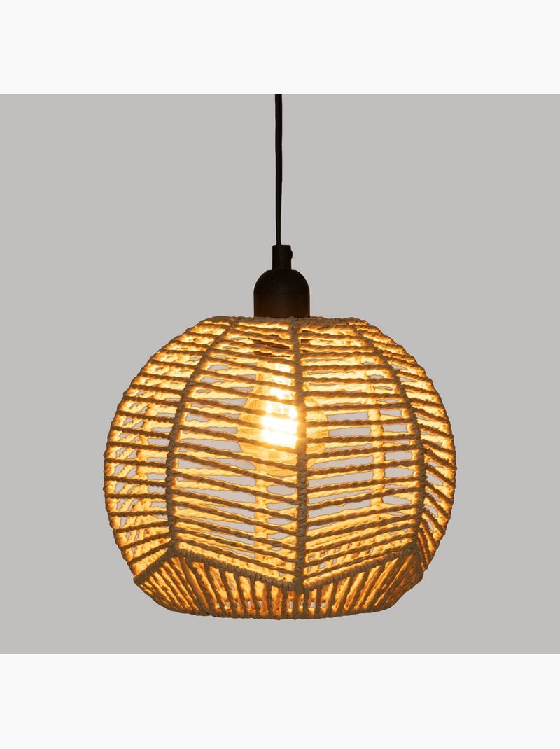 Natuurlijke touwophanging Beige - Kiabi