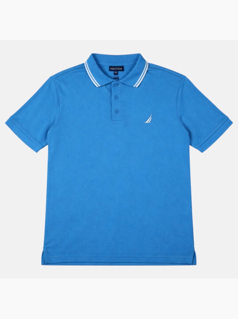 Nautica - Polo korte mouwen  heren Blauw - Kiabi