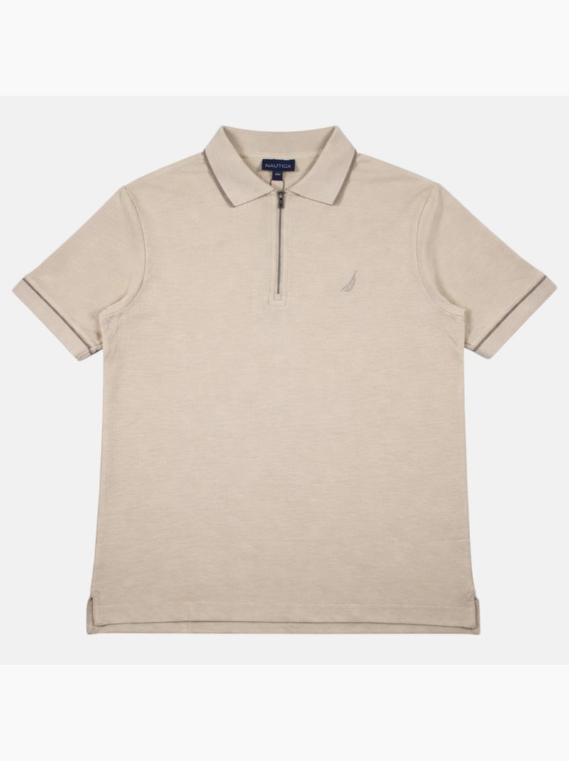 Nautica - Polo korte mouwen  heren Grijs - Kiabi
