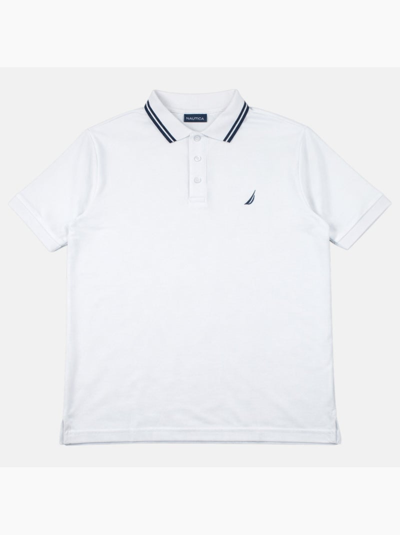 Nautica - Polo korte mouwen  heren Wit - Kiabi