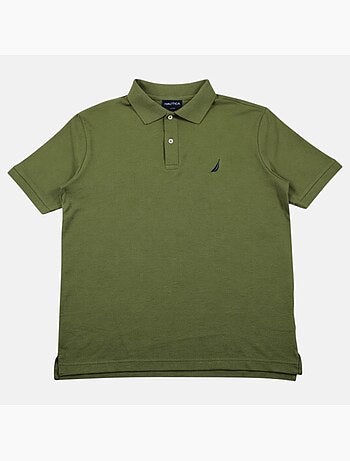 Nautica - Polo manches courtes col chemise Homme