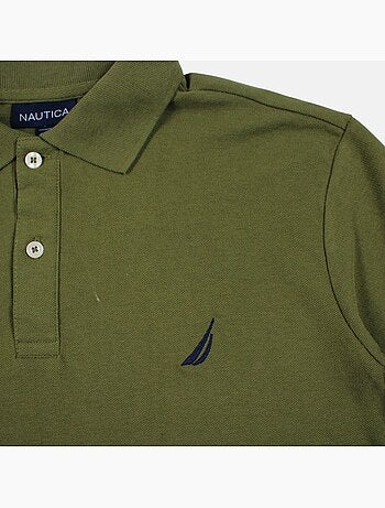 Nautica - Polo manches courtes col chemise Homme