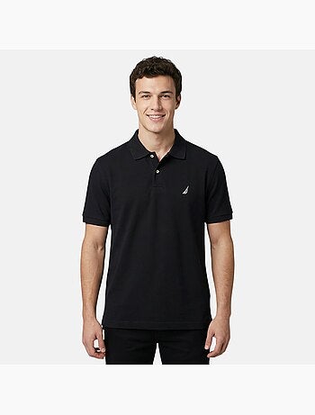 Nautica - Polo manches courtes col chemise Homme