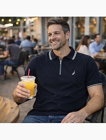 Nautica - Polo manches courtes Homme