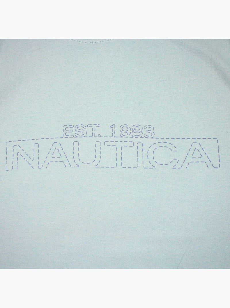 Nautica - T-shirt korte mouwen  heren Blauw - Kiabi