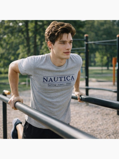 Nautica - T-shirt korte mouwen  heren - Kiabi
