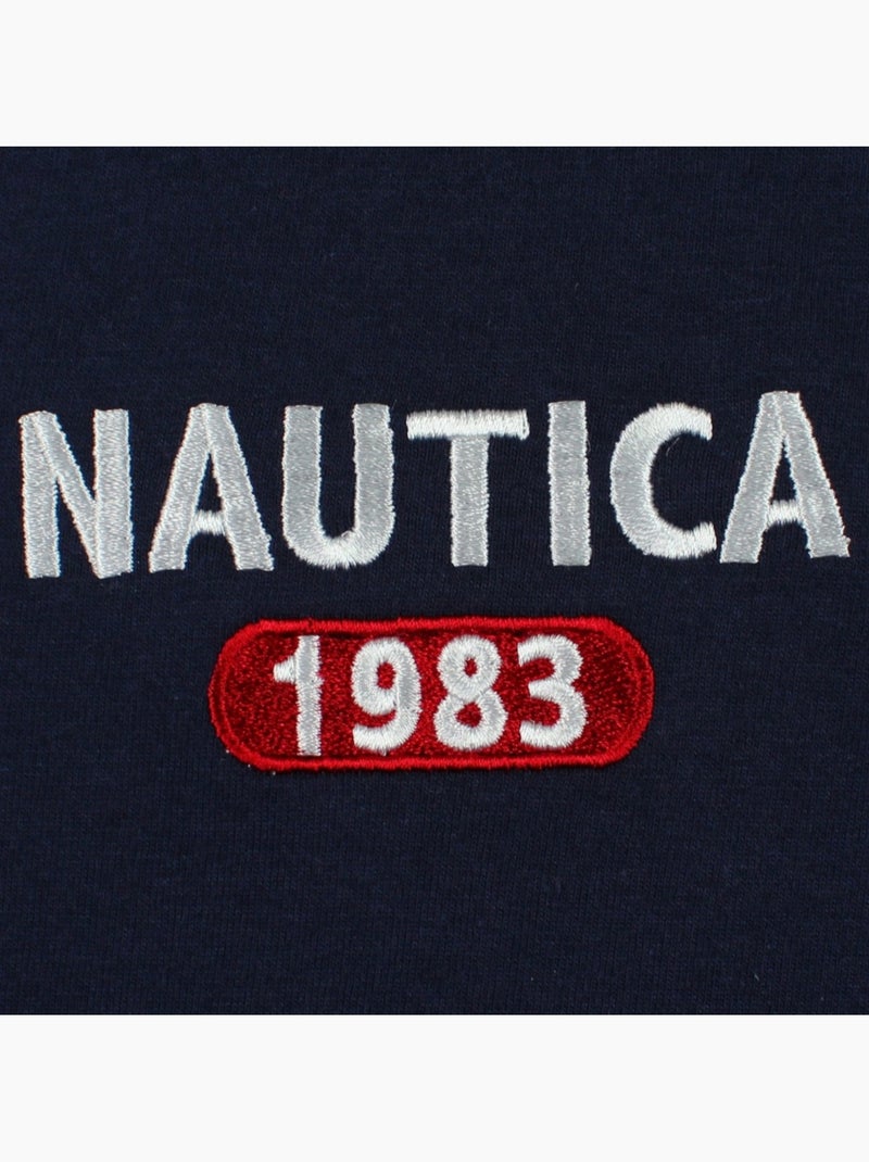 Nautica - T-shirt korte mouwen  heren Marineblauw - Kiabi