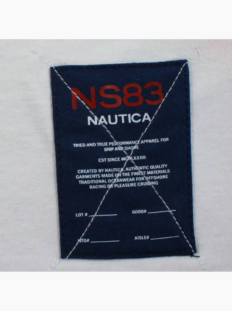 Nautica - T-shirt korte mouwen  heren Wit - Kiabi