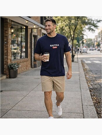 Nautica - T-shirt manches courtes Homme