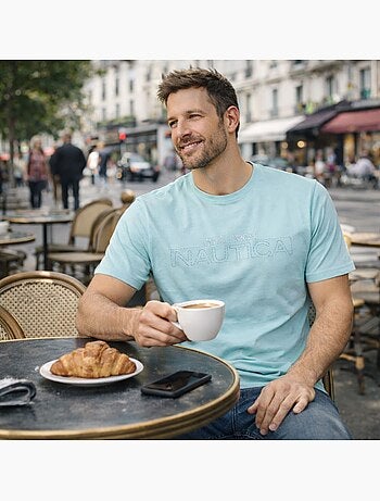 Nautica - T-shirt manches courtes Homme