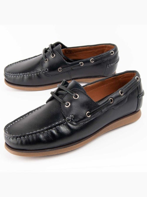 Nautique Cuir Naturel Purapiel - Kiabi Nautique Cuir Naturel Purapiel - Kiabi