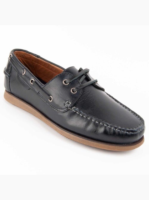 Nautique Cuir Naturel Purapiel - Kiabi Nautique Cuir Naturel Purapiel - Kiabi