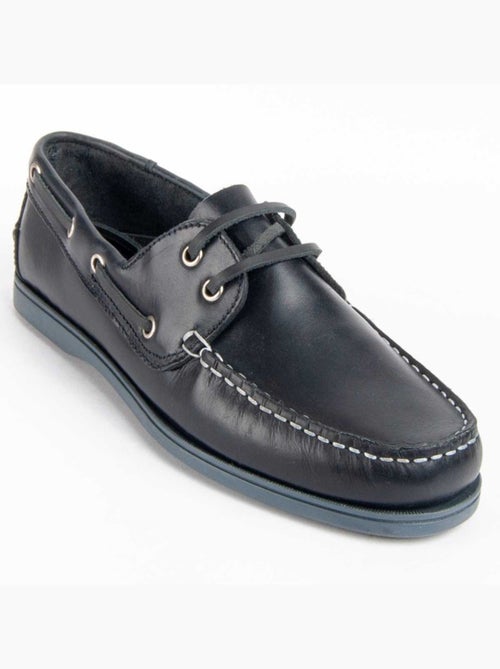 Nautique Cuir Naturel Purapiel - Kiabi Nautique Cuir Naturel Purapiel - Kiabi