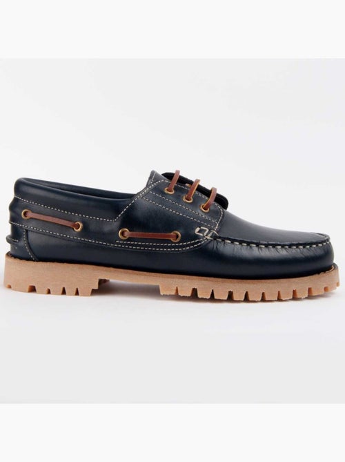 Nautique Cuir Naturel Purapiel - Kiabi Nautique Cuir Naturel Purapiel - Kiabi