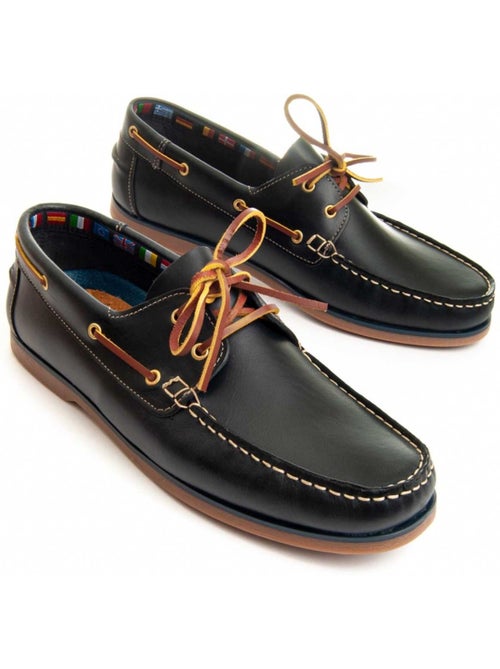 Nautique Cuir Naturel Purapiel - Kiabi