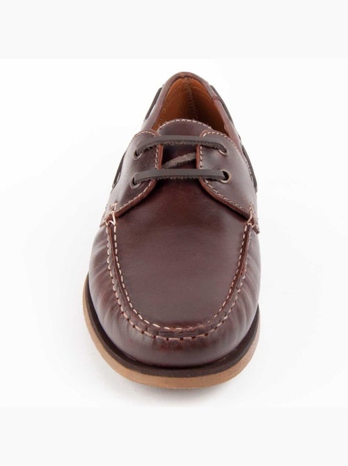 Nautique Cuir Naturel Purapiel - Kiabi Nautique Cuir Naturel Purapiel - Kiabi