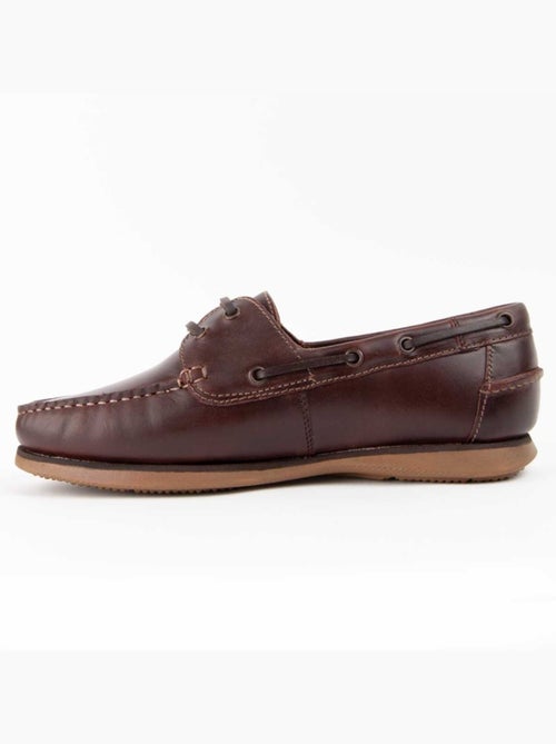 Nautique Cuir Naturel Purapiel - Kiabi Nautique Cuir Naturel Purapiel - Kiabi