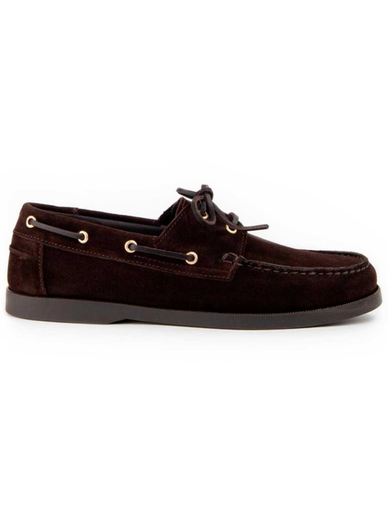 Nautique Cuir Naturel Purapiel Marron - Kiabi