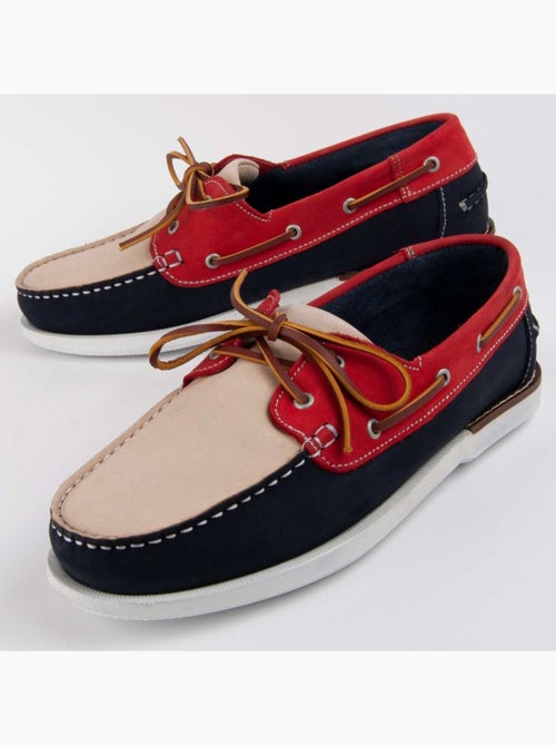 Nautique Cuir Naturel Purapiel - Kiabi Nautique Cuir Naturel Purapiel - Kiabi