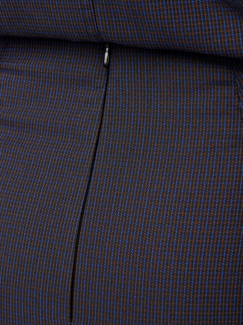Nauwsluitende midirok Blauw - Kiabi