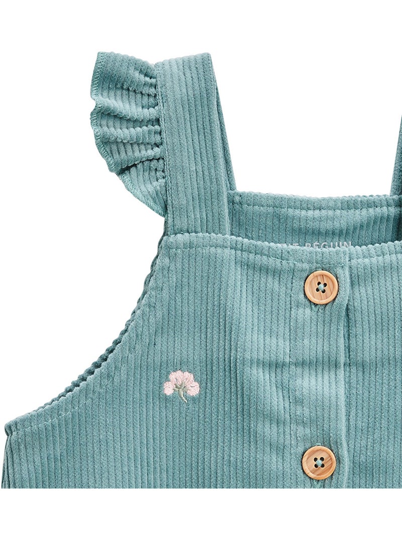 Naya corduroy babyjurk Blauw - Kiabi