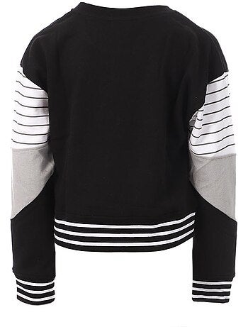 Nba brooklyn nets cheer meisjes sweatshirt zwart
