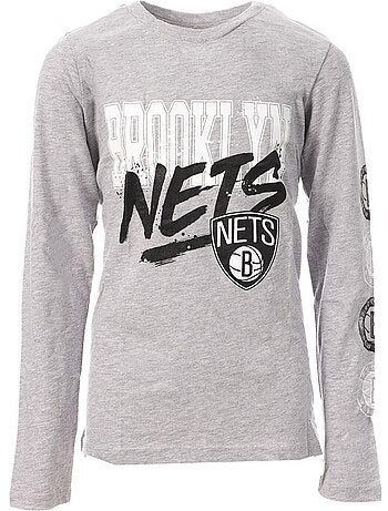 Phoenix suns nba t-shirt lange mouwen grijs jongens get busy
