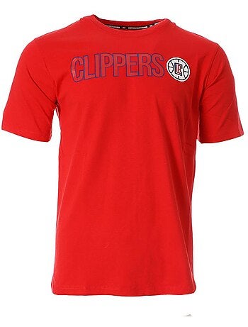 Nba los angeles clippers t-shirt rood voor heren