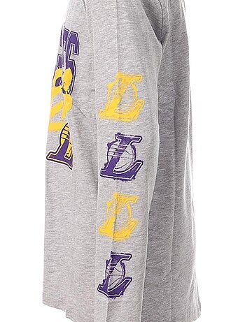 Phoenix suns nba t-shirt lange mouwen grijs jongens get busy